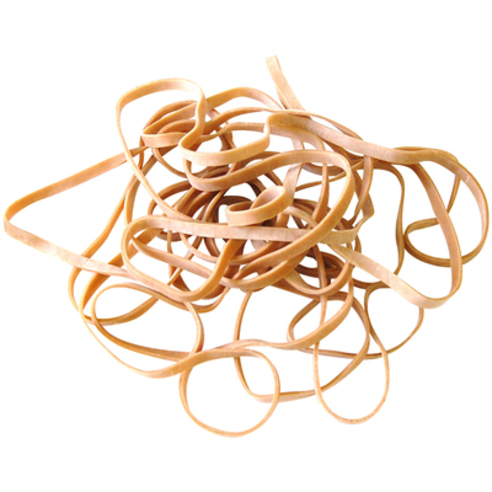 1/4 x 14in. Trash Can Bands 225/CS, Capacity 50 Gal, Quantity 225 Closure Type Elastic, Model# BAN5105LB
